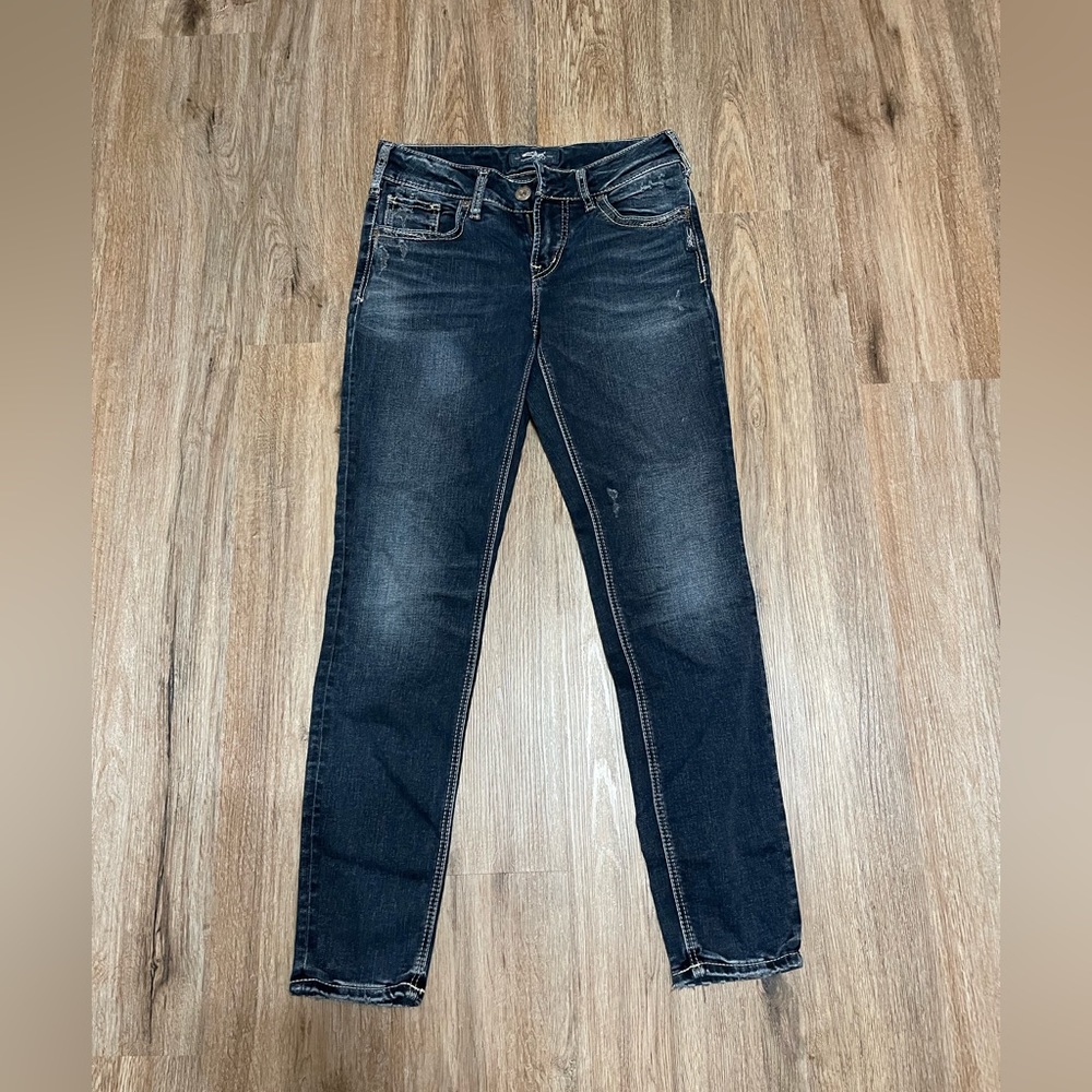 Silver Suki Skinny Jeans